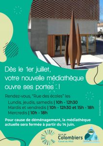 OUVERTURE MEDIATHEQUE