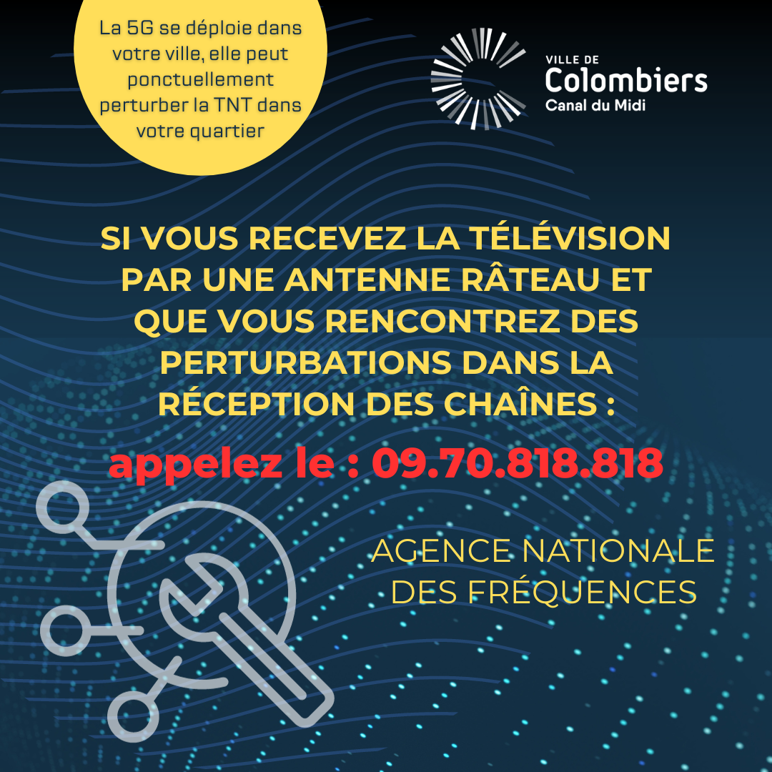 Perturbations 📡 - Ville de Colombiers