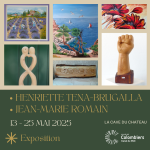 👩‍🎨 Henriette TÉNA-BRUGALLA 🎨🖌 👨‍🎨 Jean-Marie ROMAIN 🎨🖌