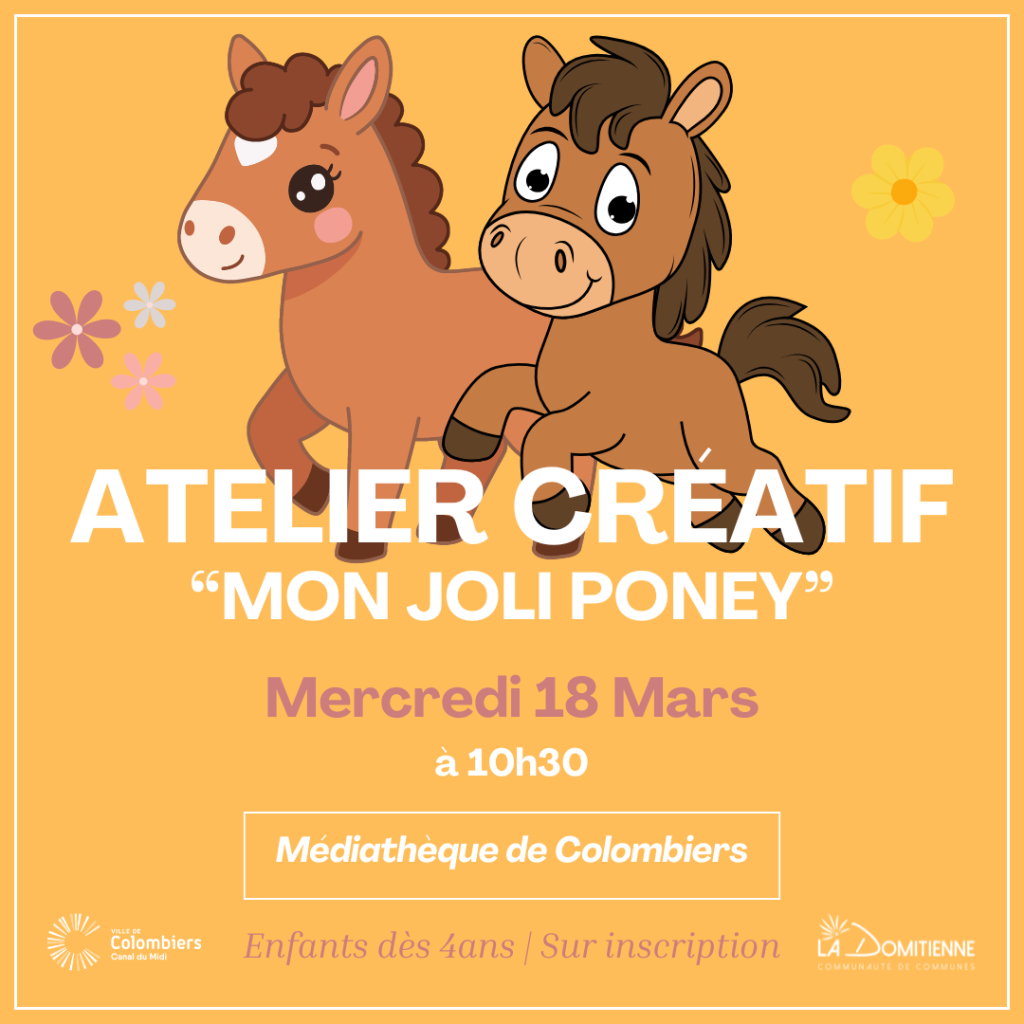 ATELIER CREATIF MON JOLI PONEY