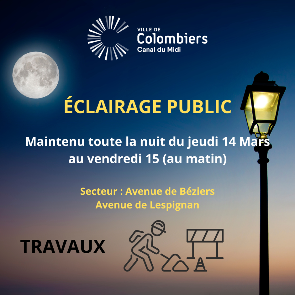 Eclairage public 14-15 Mars