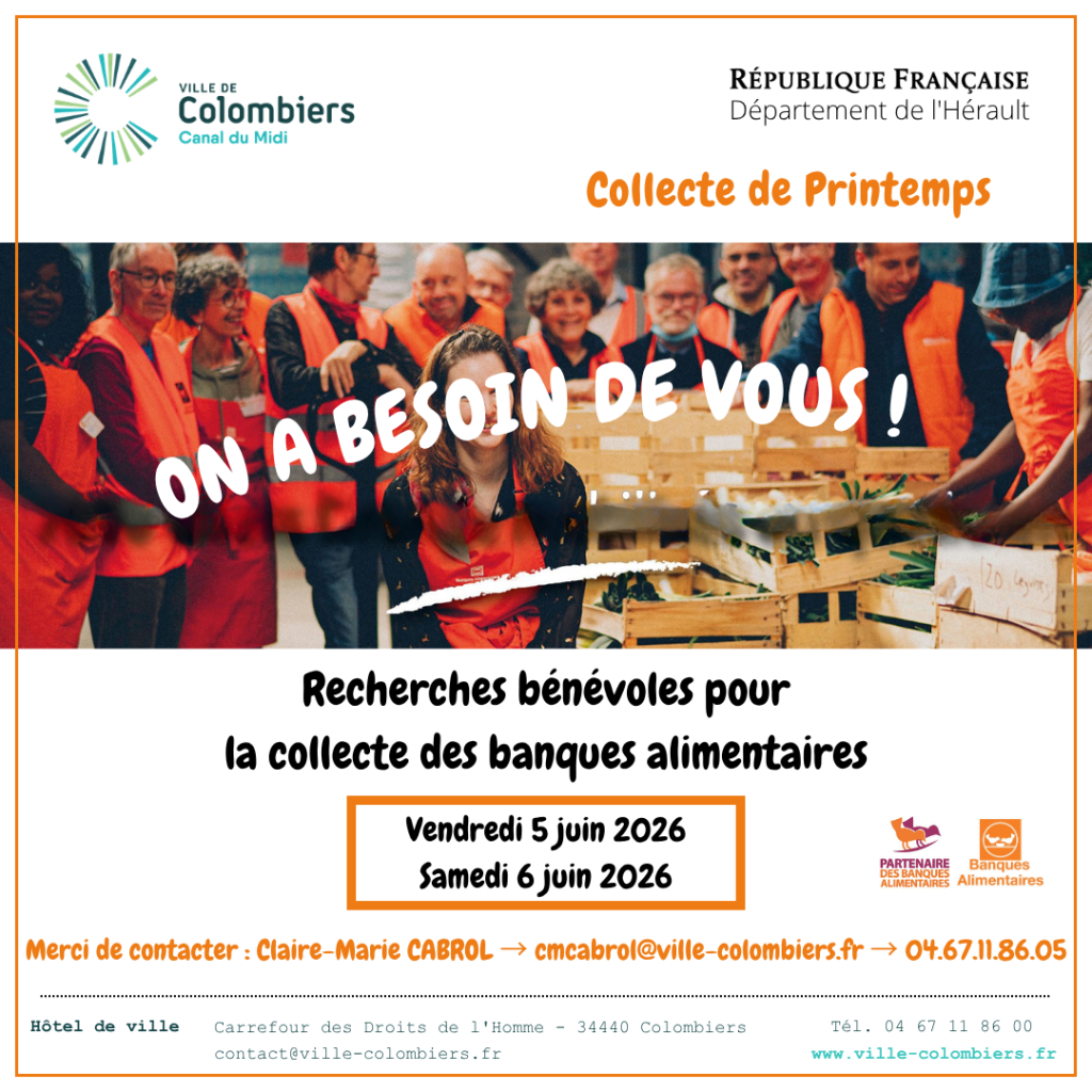 RECHERCHE BENEVOLES 2026