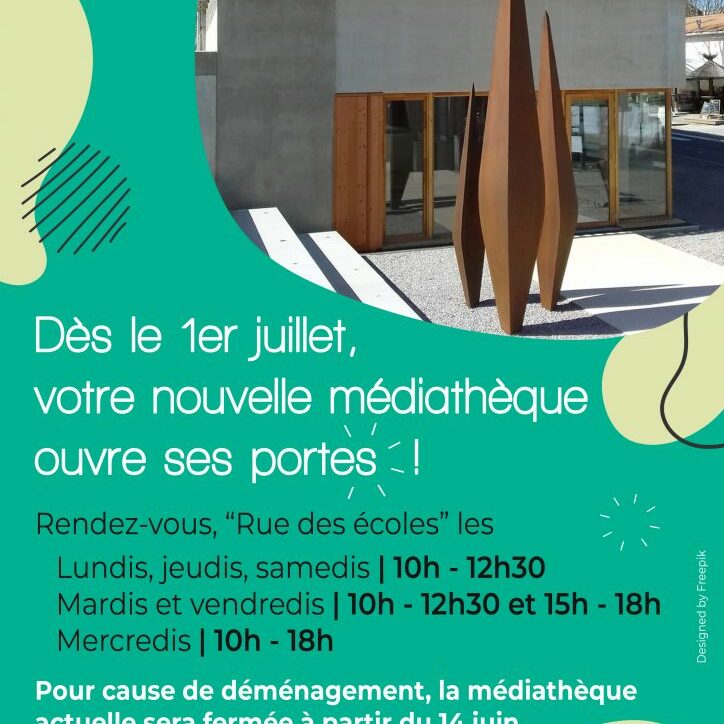 OUVERTURE MEDIATHEQUE