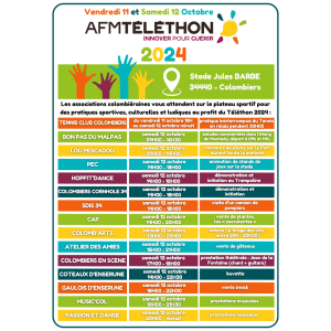 TELETHON 2024 CARRE TELETHON 2024 CARRE