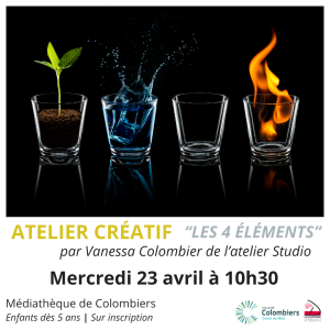 ATELIER CREATIF 4 ELEMENTS