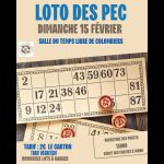 🎉 L’association les PEC vous invite à son Loto ! 🎉