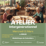✍️ Un moment de partage entre générations à Colombiers !