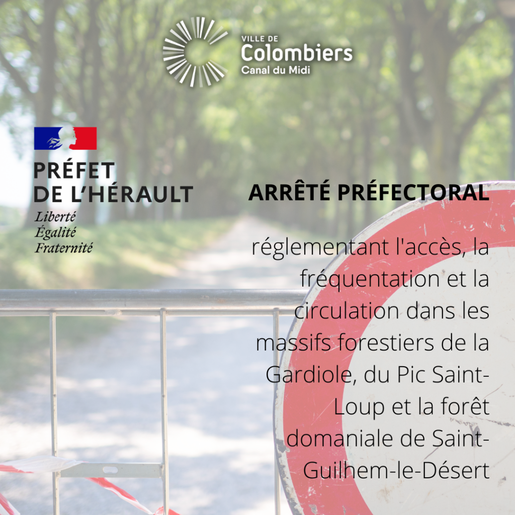 ARRÊTÉ PRÉFECTORAL