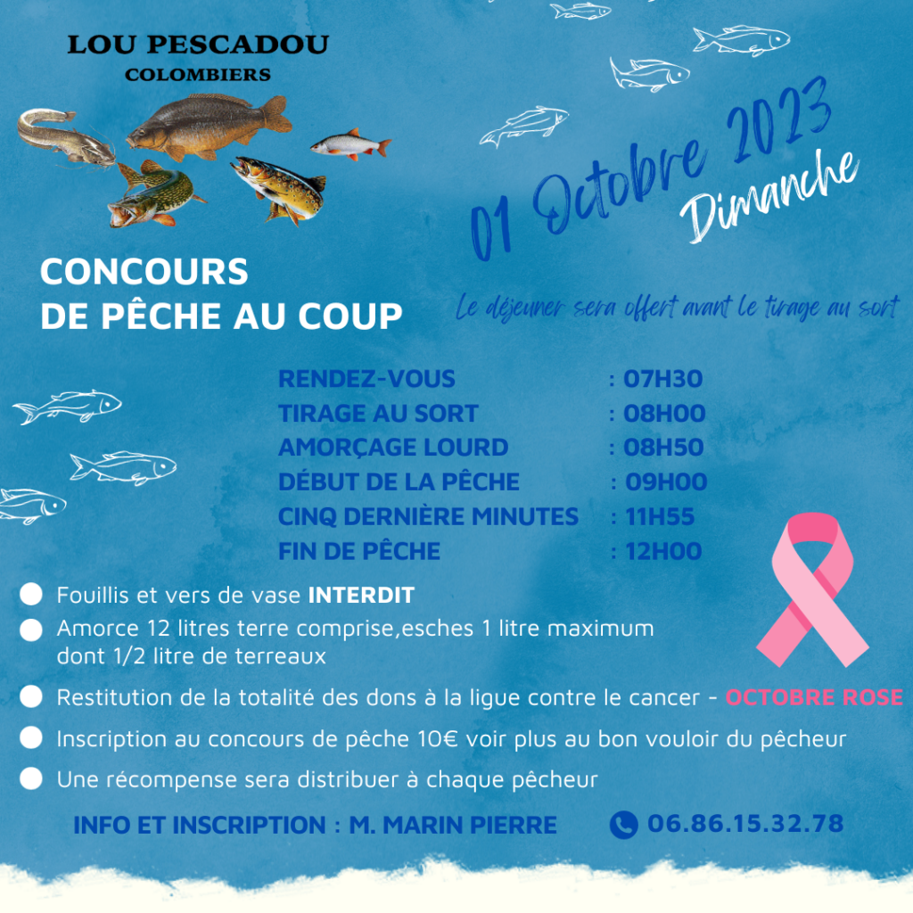 Concours De Pêche Au Coup