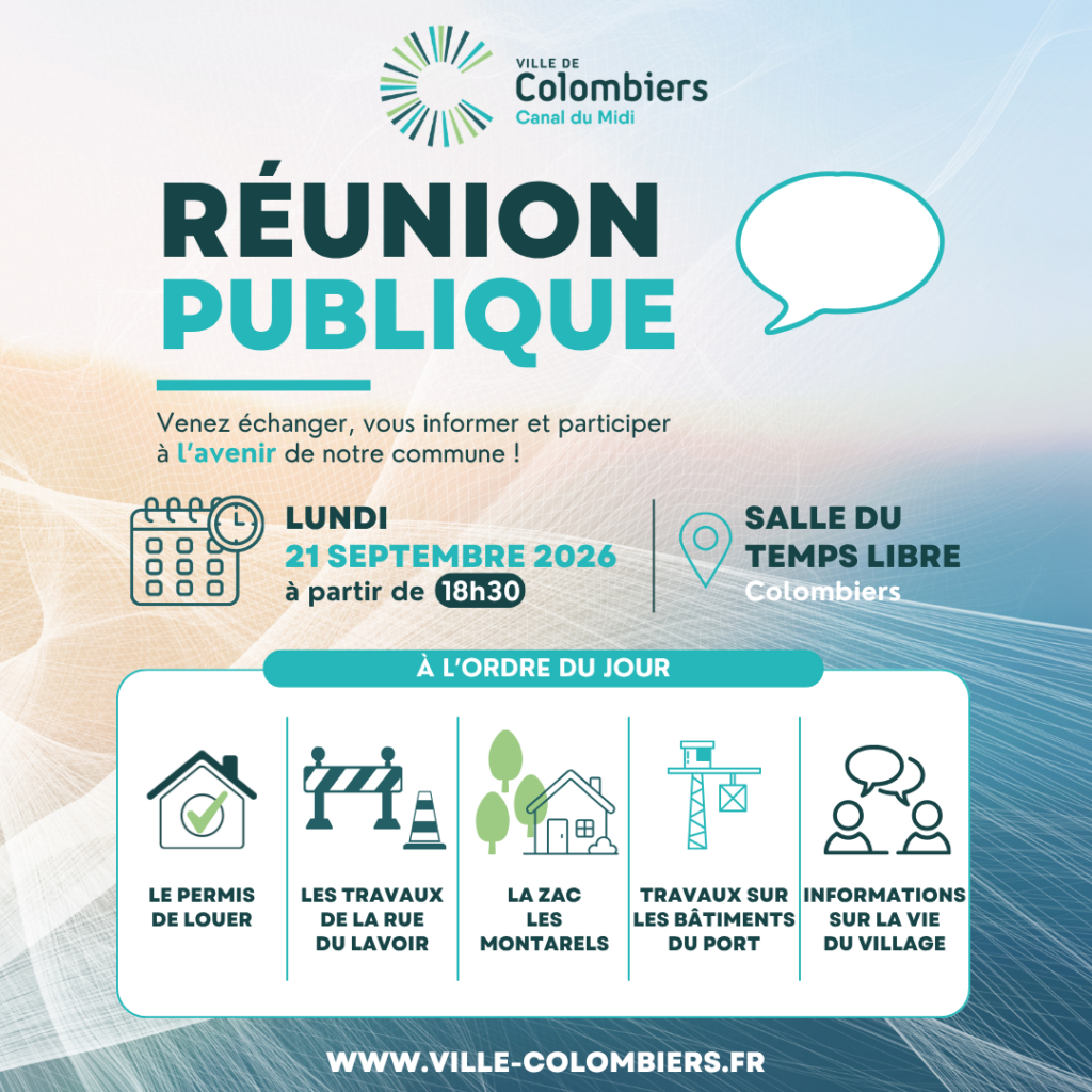RÉUNION PUBLIQUE 21.09.2026