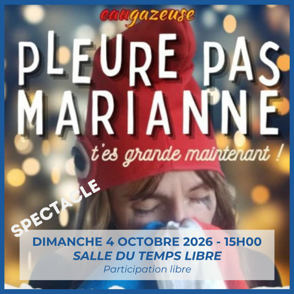 SPECTACLE 04.10.2026 MARIANNE