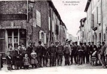 La rue de l'église La rue de l'église
